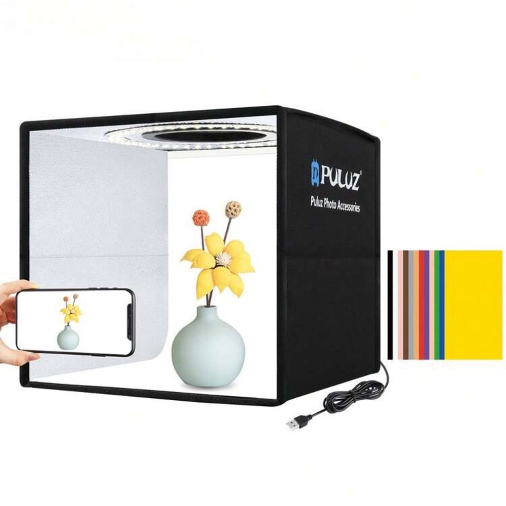 Mini Photography Light Box with Backgrounds